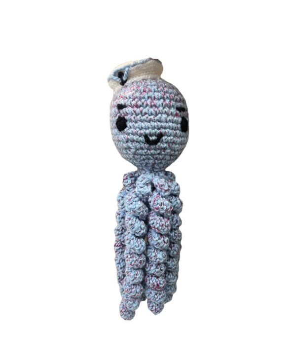 Amigurumi hand gehaakte INKTVIS met heel veel poten - Afbeelding 2