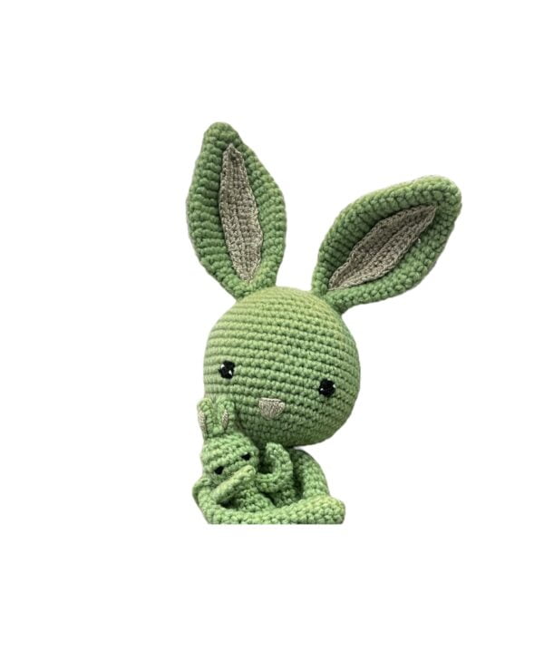 AMIGURUMI HANDGEHAAKTE Mama met kindje 2-DELIG - Afbeelding 2