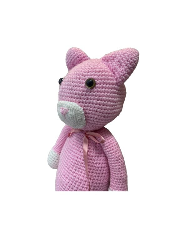 AMIGURUMI HANDGEHAAKTE Roze pop 55Cm XL - Afbeelding 2