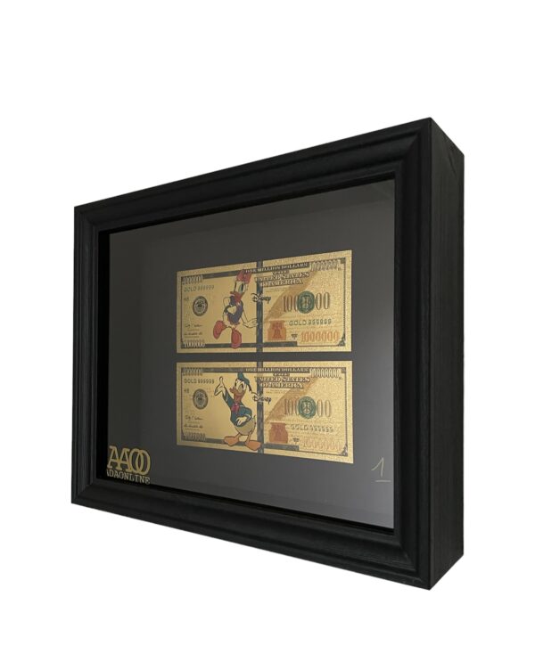 24K GOLDEN Donald Duck FRAME