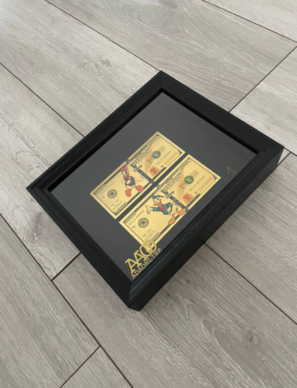 24K GOLDEN Donald Duck FRAME - Afbeelding 2