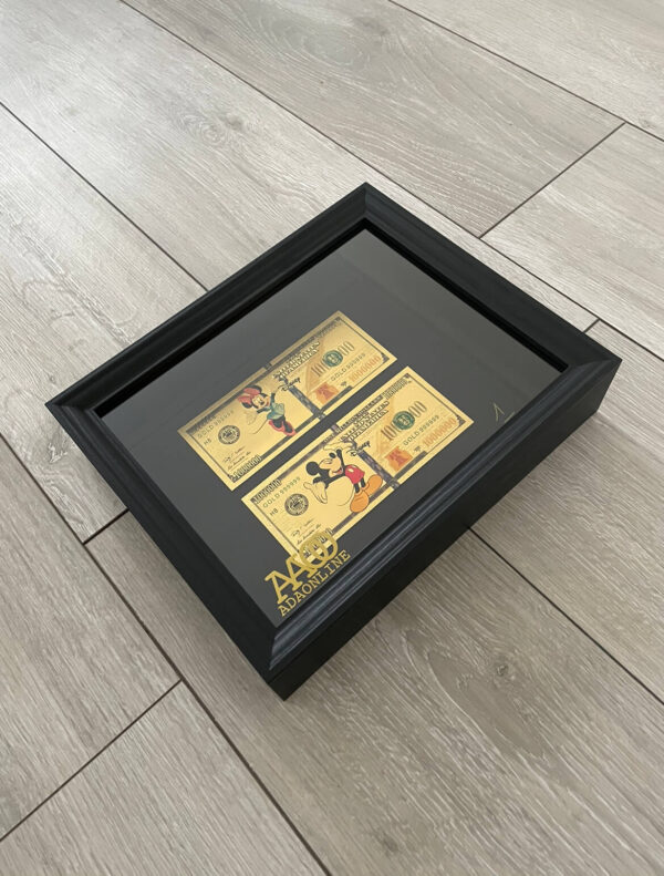 24K GOLDEN Mickey Mouse FRAME - Afbeelding 2