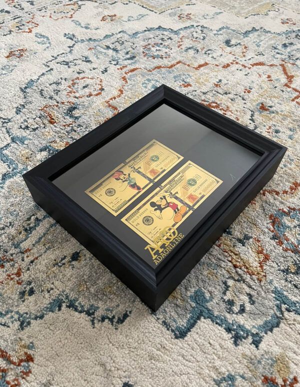 24K GOLDEN Mickey Mouse FRAME - Afbeelding 3