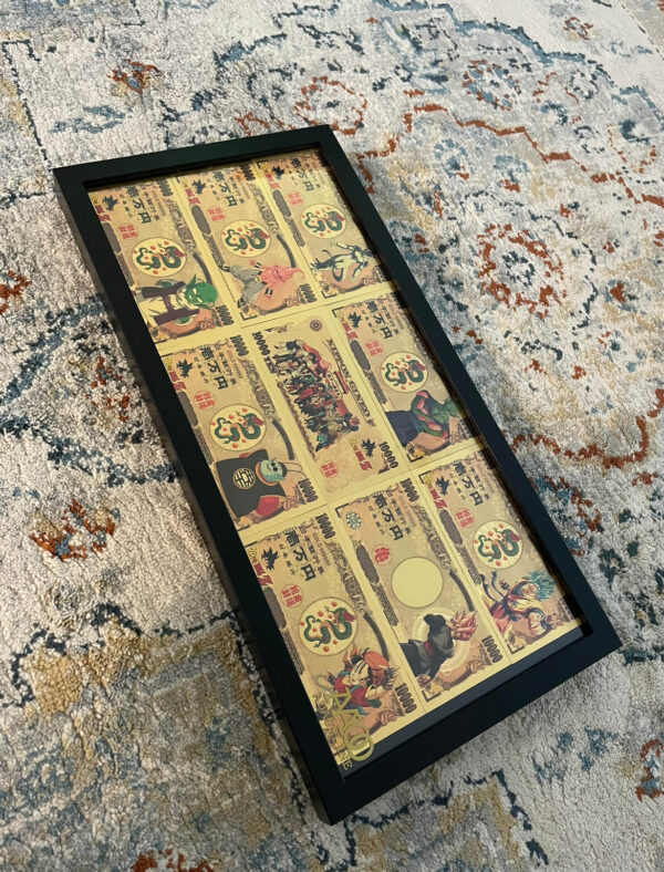 24K GOLDEN Team Dragonball Z FRAME 1/1 - Afbeelding 3
