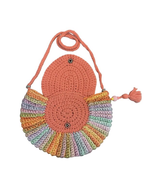 AMUGURUMI GEHAAKTE Regenboog Pastel 65X27CM - Afbeelding 3