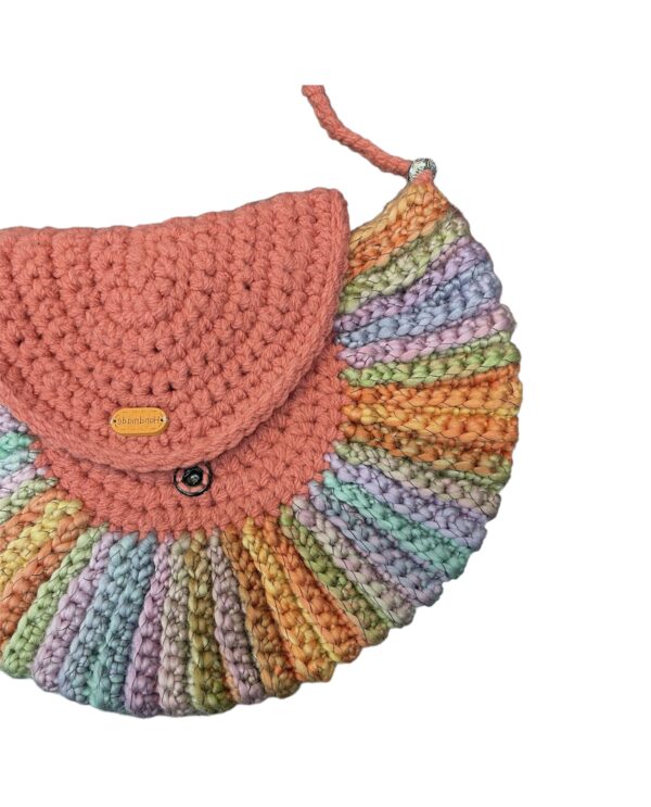 AMUGURUMI GEHAAKTE Regenboog Pastel 65X27CM - Afbeelding 5