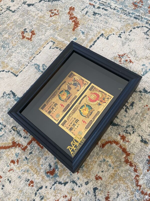 24K Gold Frame Ho oH & Lugia - Afbeelding 3