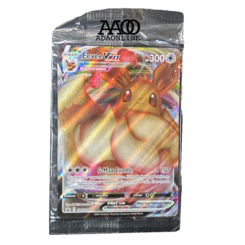Pokemon Shining Fates Eevee VMAX SWSH087 Full Art Holo Sealed Promo